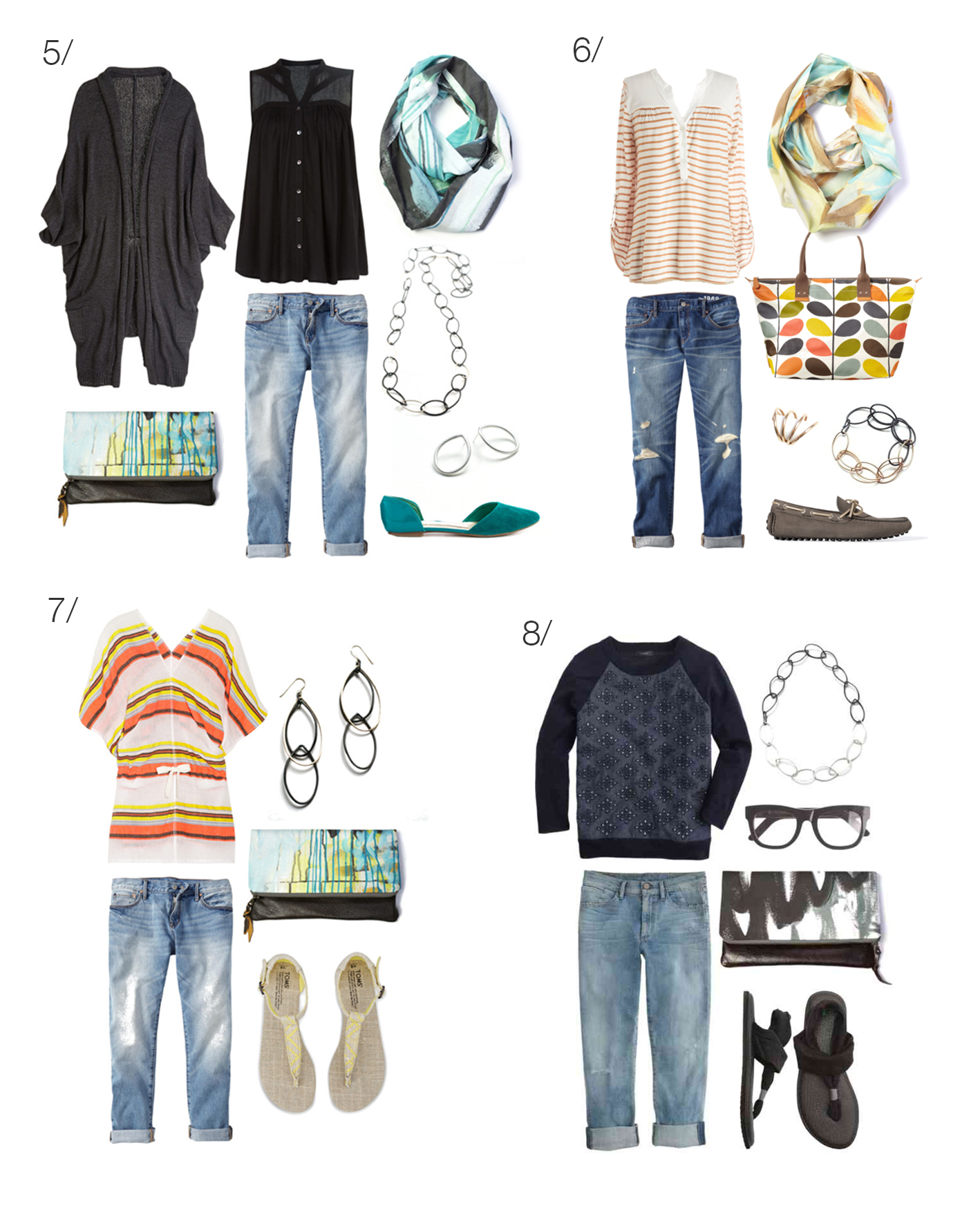 ... to wear with boyfriend jeans - 8 ways to style your boyfriend jeans