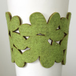 happy earth day + green cozy/cuffs