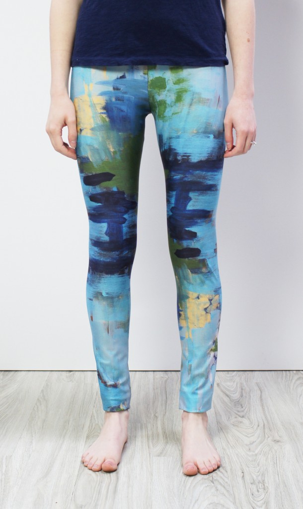 remnant printed leggings by megan auman