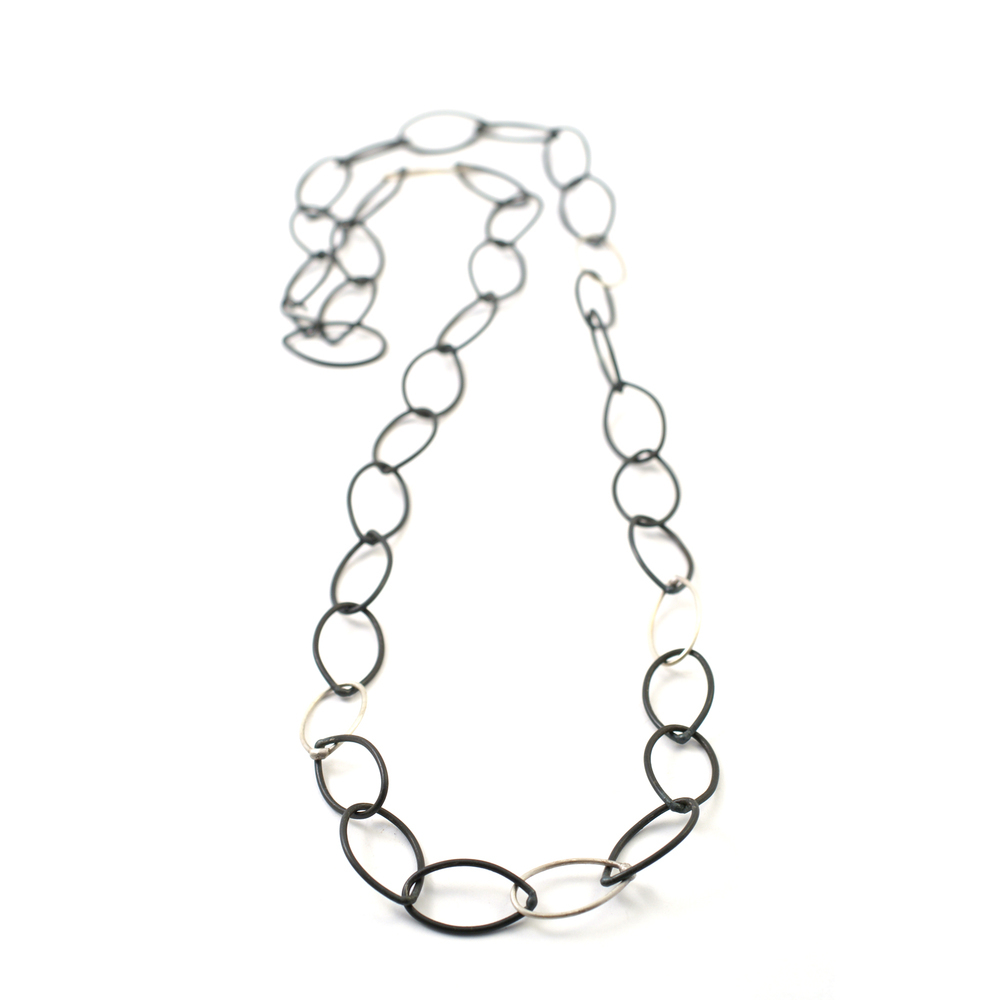  alice long chain necklace by megan auman