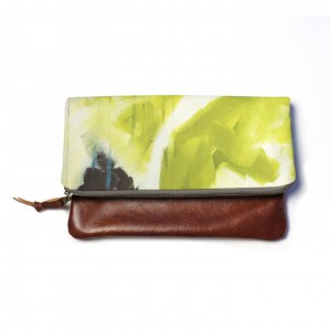 inspired by O'Keeffe - reflections clutch by eclu and megan auman