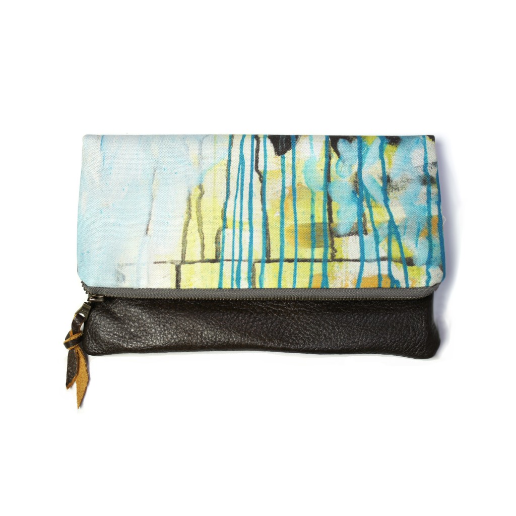 saturday morning foldover clutch by eclu and megan auman