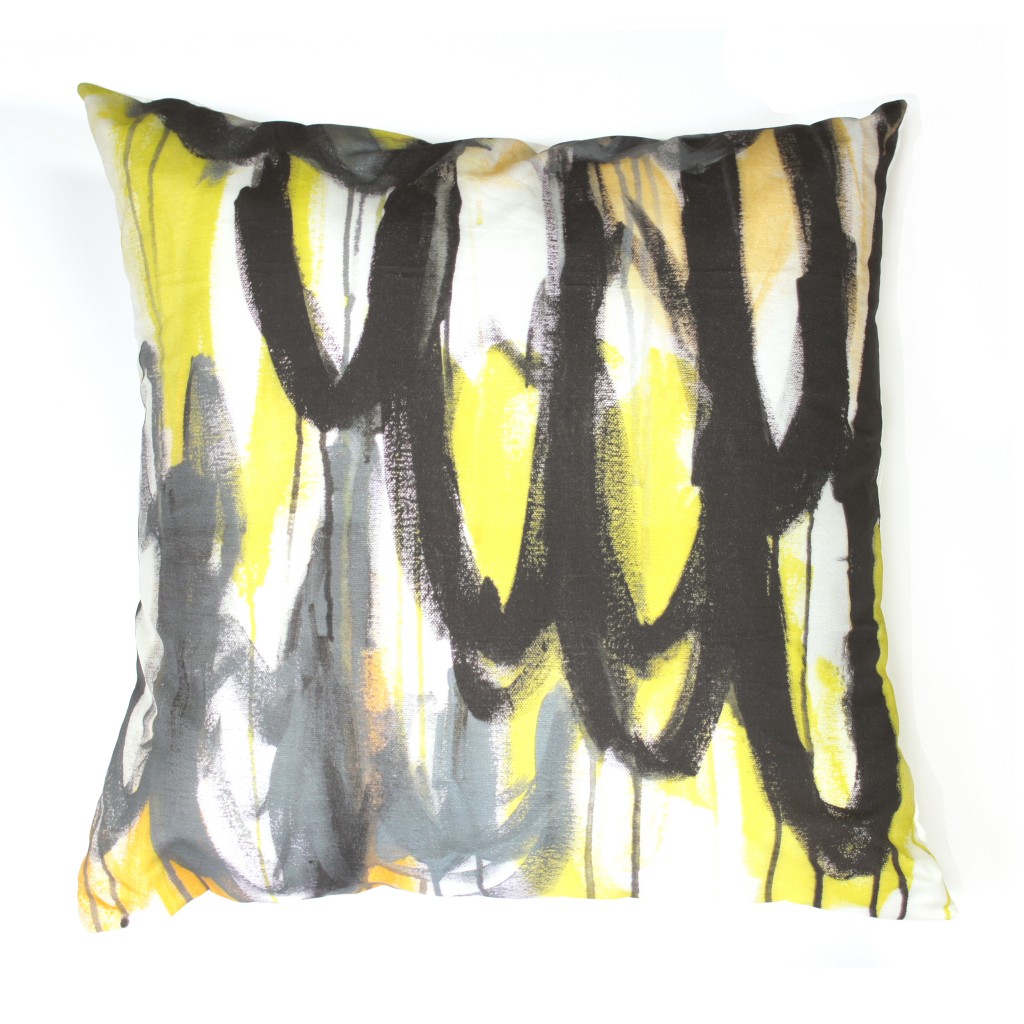 Wings Pillow by megan auman - as seen in Elle Decor