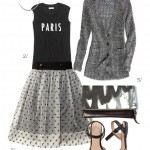 street style inspired: paris in black and grey