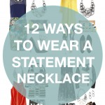twelve outfits that look better with a statement necklace