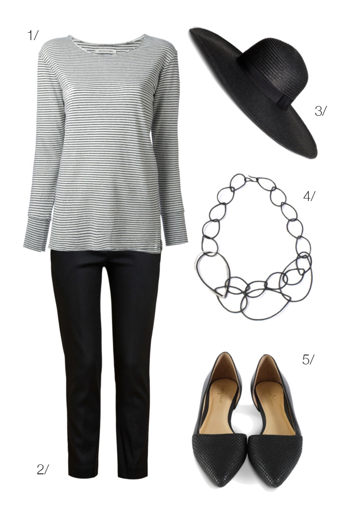 inspired by Audrey: classic casual style // click for outfit details