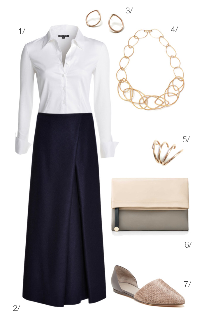 chic and sophisticated look inspired by Emma Watson // click for outfit details