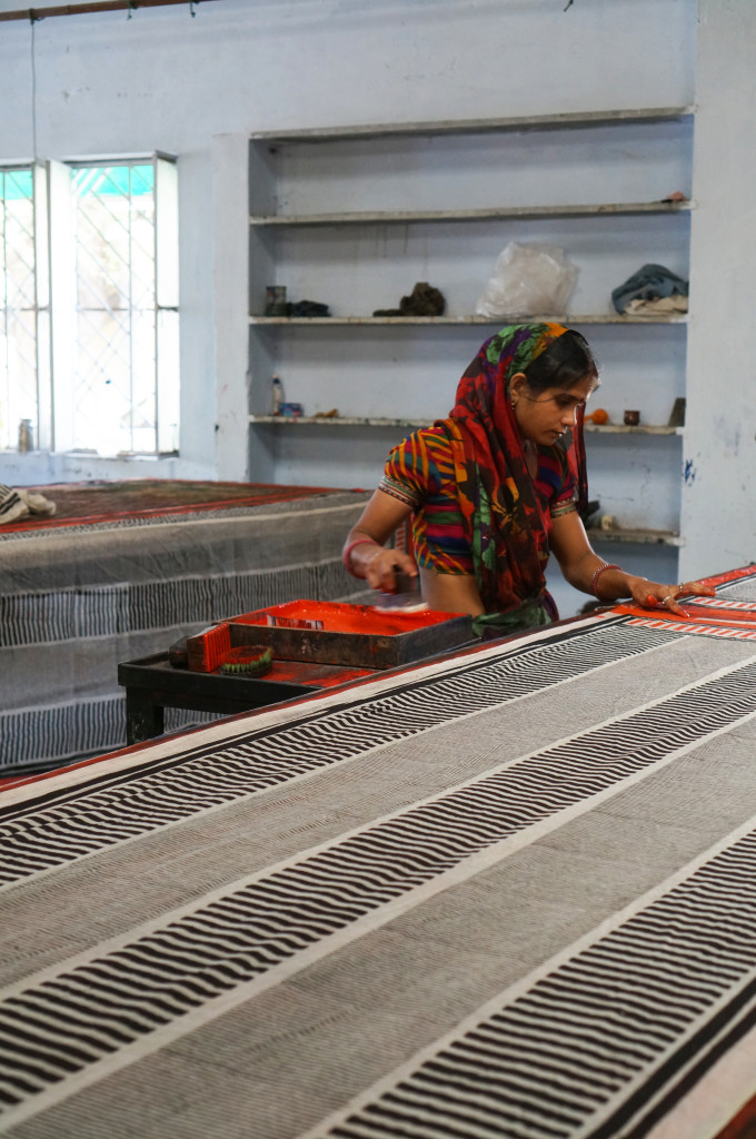 block printing in Bagru, India via megan auman