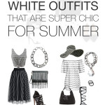 8 black and white outfits that are super chic for summer
