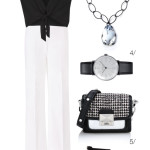 chic, classic, and powerful in black and white for summer