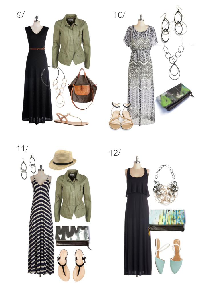 how to wear a maxi dress - 12 outfits ideas to try // click through to see (and shop) all the looks
