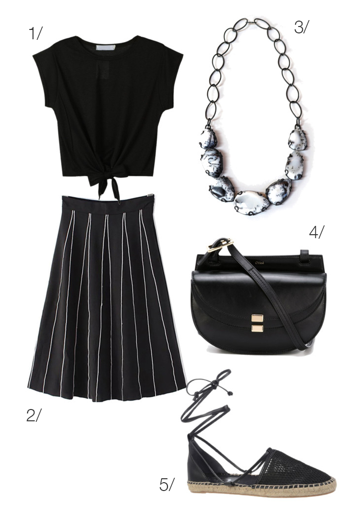 all black style for summer - MEGAN AUMAN