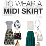 how to wear a midi skirt: 12 outfit ideas to try