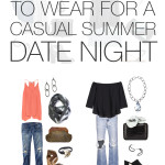 eight casual summer date night outfit ideas