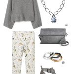 outfit remix: floral pants for fall