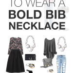 eight ways to wear a bib necklace