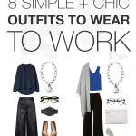 8 simple and chic outfits to wear to work