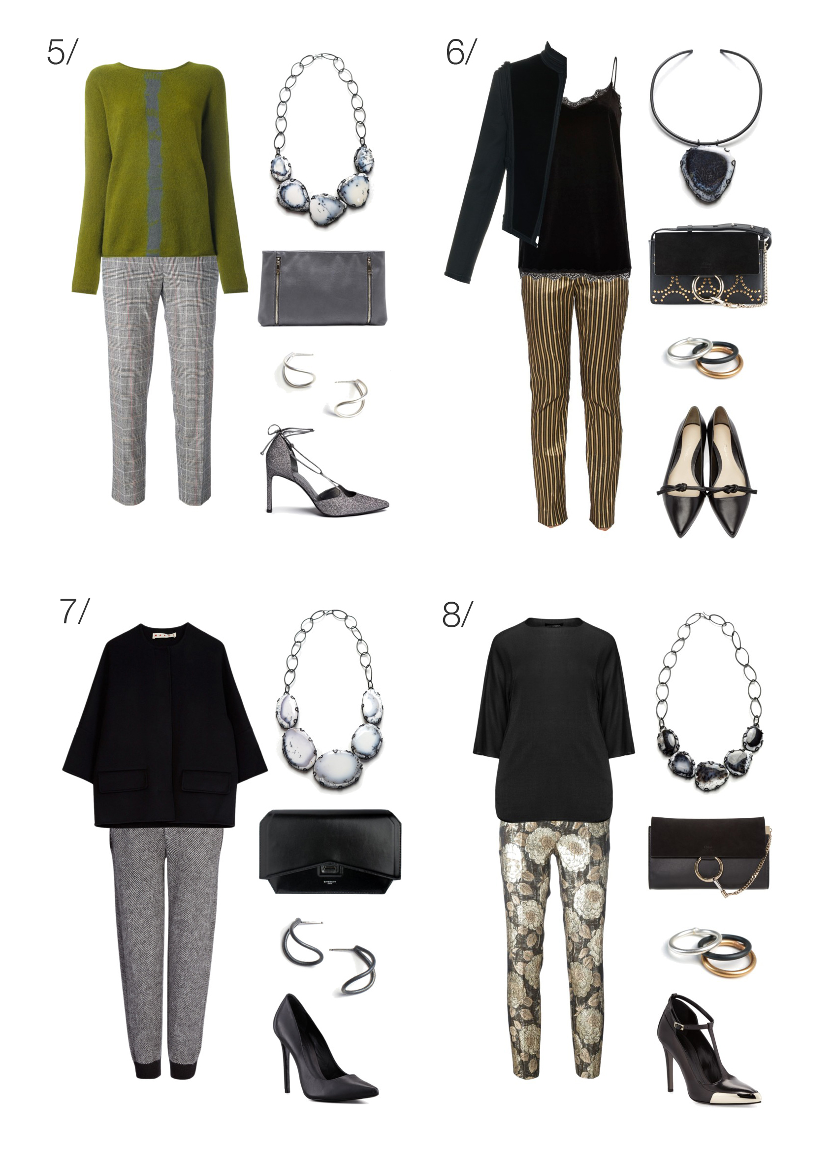 8 chic ways to wear pants to a holiday party - MEGAN AUMAN