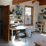 take a tour of my studio (as seen in Where Women Create magazine)