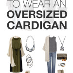 8 ways to wear an oversized cardigan