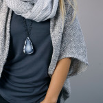 5 necklaces you can layer with a scarf