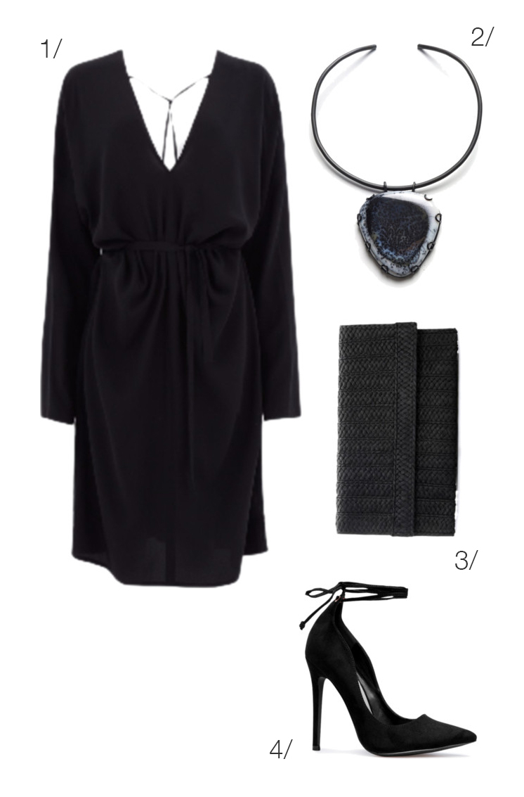 little black dress winter