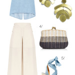 a summery, 70s vibe (with statement earrings)