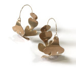 Matisse-inspired hoop statement earrings