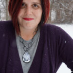 winter snowfall style: casual layered sweaters and a Contra necklace