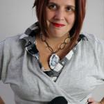 one dress challenge, day 5: grey wrap dress and flannel button down shirt
