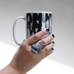 Magpie mugs + statement rings