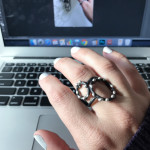 pretty up your keyboard (with unique handmade rings!)
