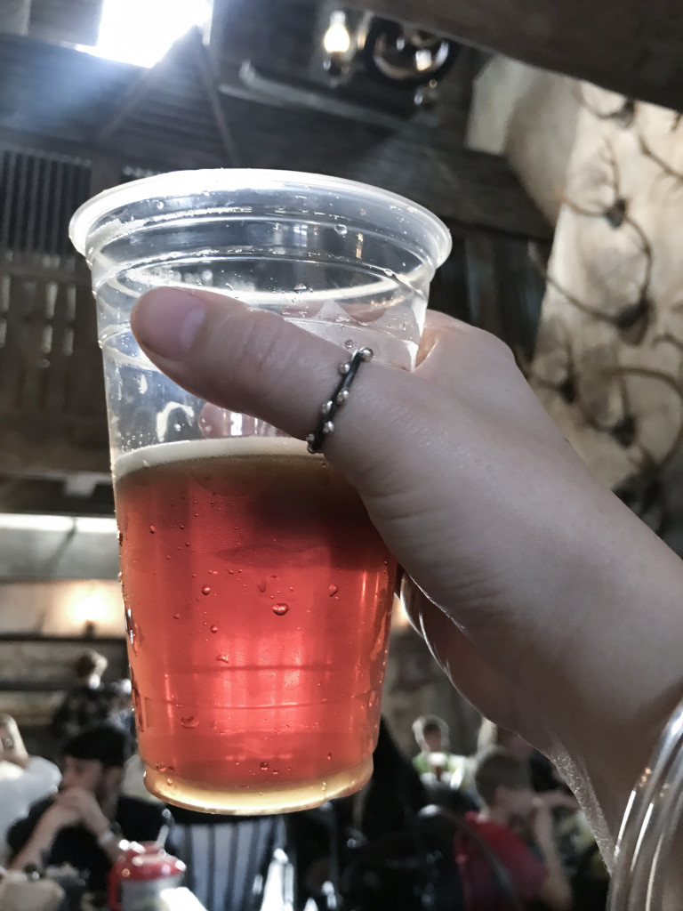 beer and mixed metal thumb ring at harry potter world, orlando