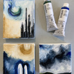 tiny oil paintings
