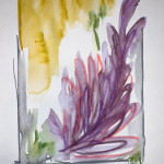 back in the saddle (new paintings with watercolor markers)