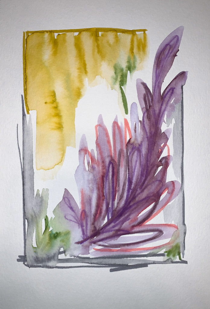 original watercolor by megan auman