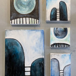 bridges and boulders: new paintings