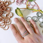 new colorful stacking rings