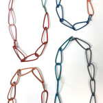 cultivate creativity with colorful chain necklaces