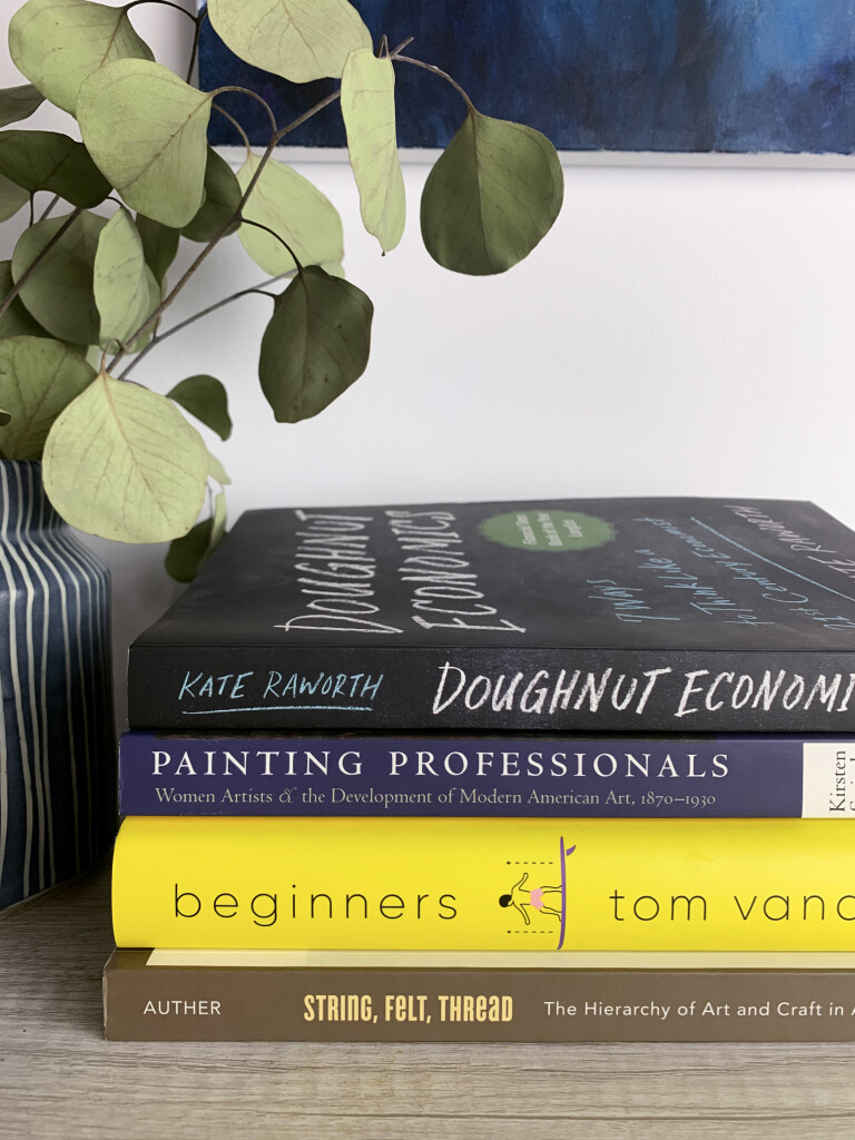 recommended reading: books on art, craft, and economics