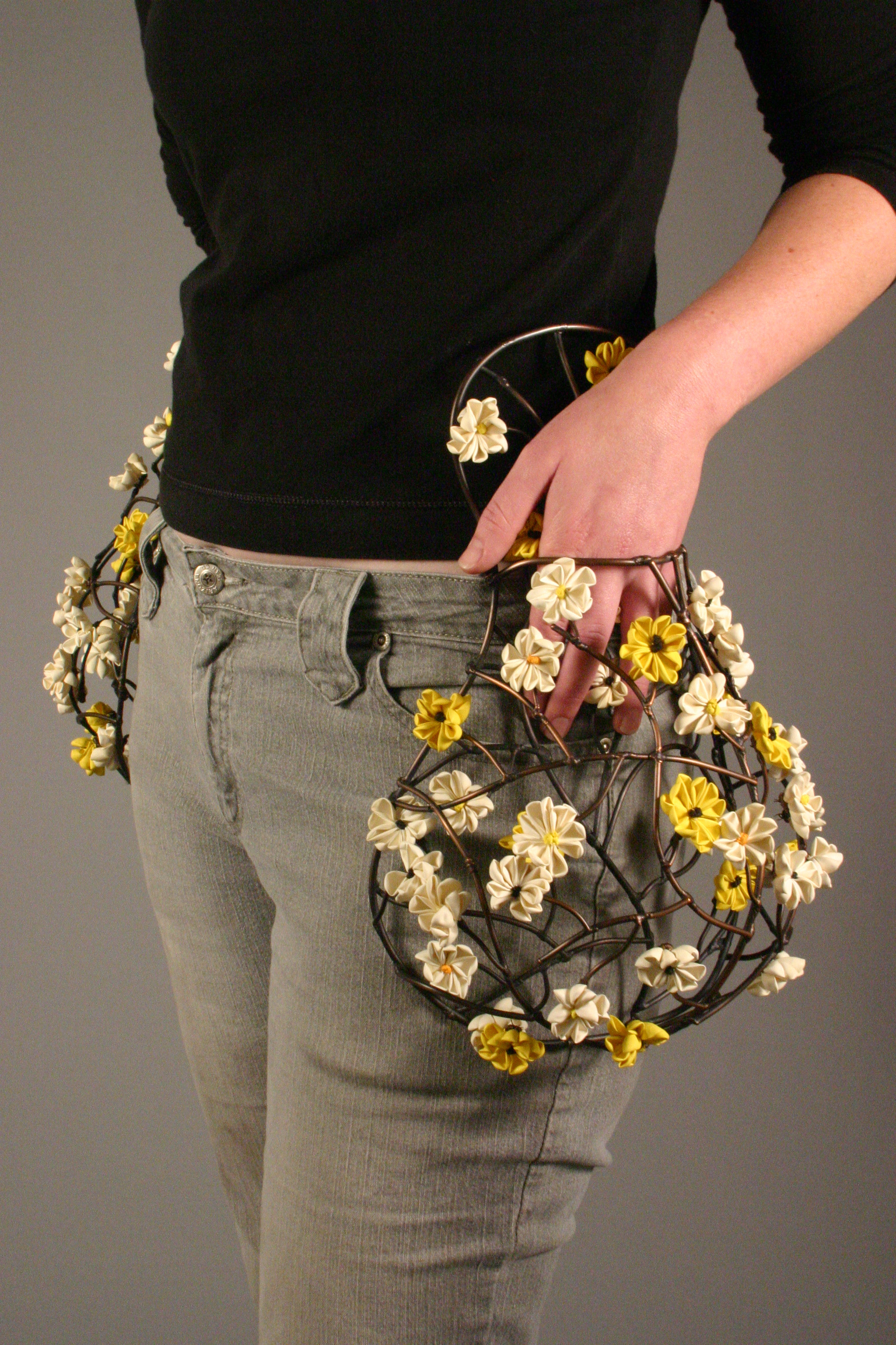 pocket full of posies - wearable metal pockets