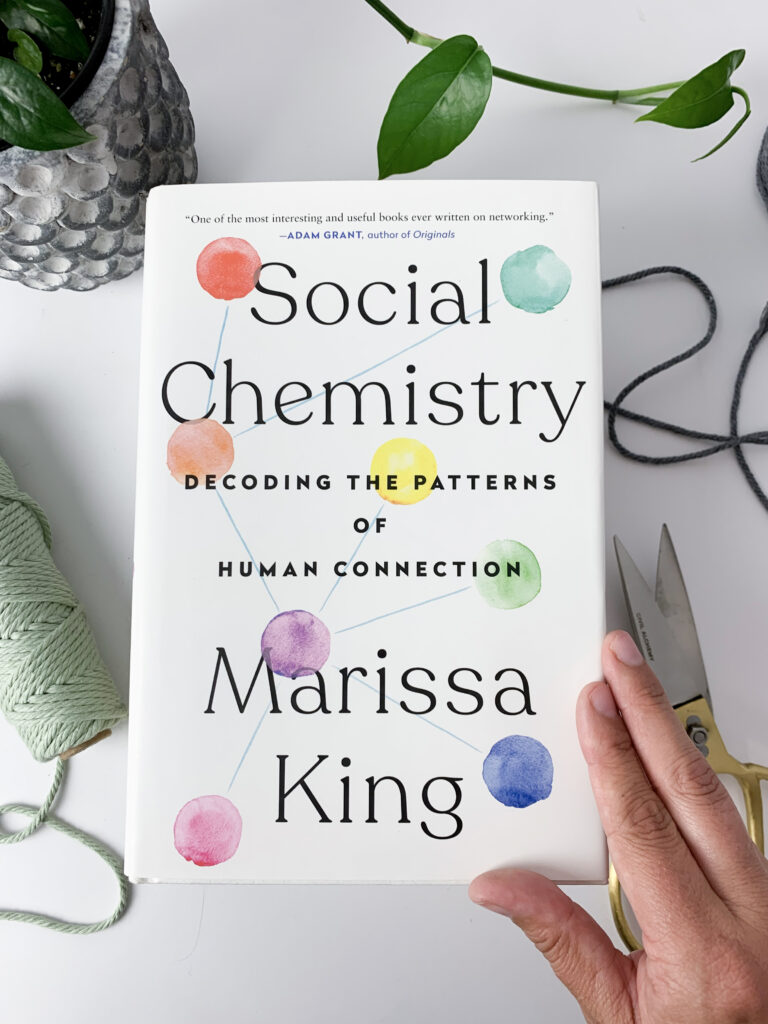 book review: Social Chemistry by Marissa King
