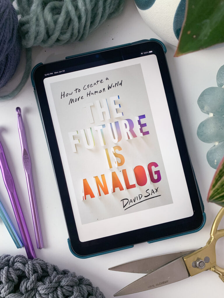 the future is analog book review